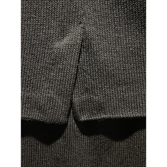 Vtg St John 2pc Skirt Suit Navy Braided Knit, Gold Button Front Jacket Size 0/2 - Picture 11 of 16